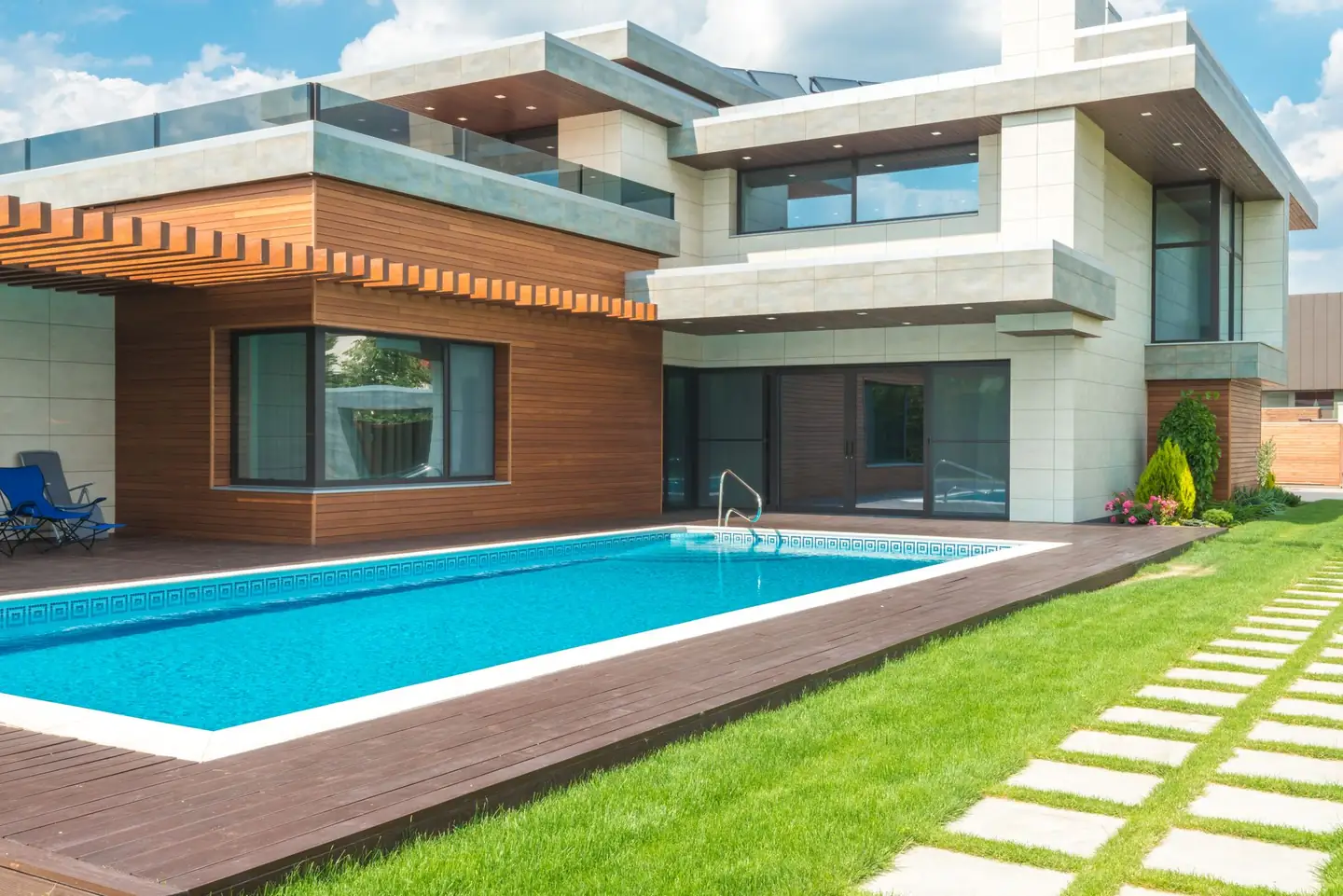 Swimming pool built in Chiswick, NSW